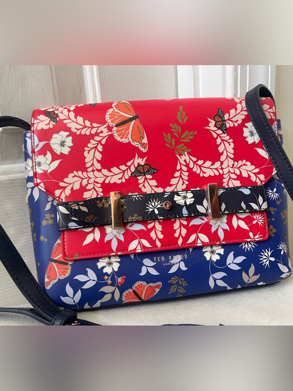 Ted Baker Gilda Kyoto Gardens crossbody Bag - Picture 7 of 9